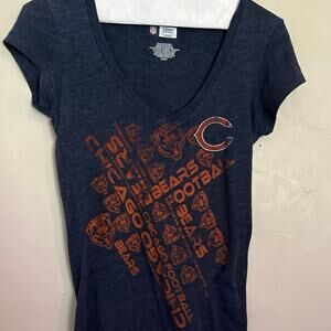 Chicago Bears T-Shirt NFL Women's Cut, Small
